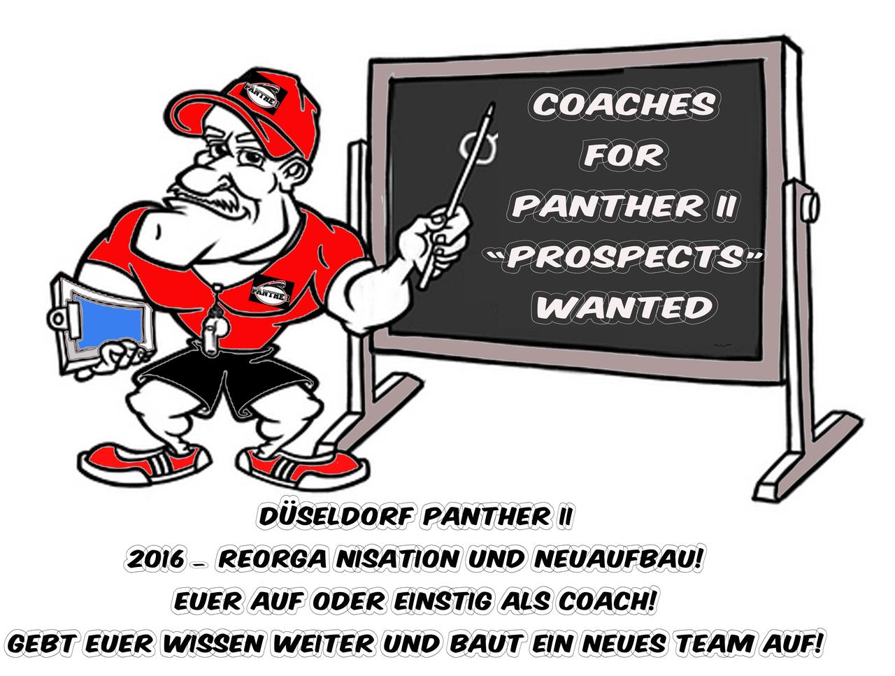 Coaching Staff für Panther II gesucht