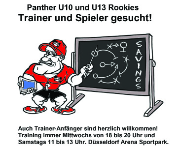 Panther U10/U13 Rookies – Trainer und Spieler gesucht!