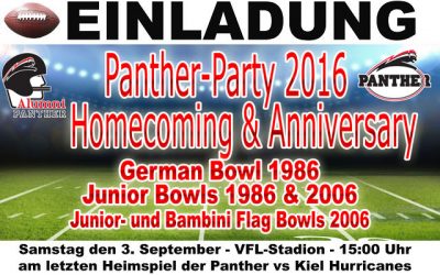 Panther-Veteranen Tage am Wochenende!