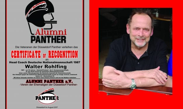 Coach Walter Rohlfing wieder „auf den Beinen“